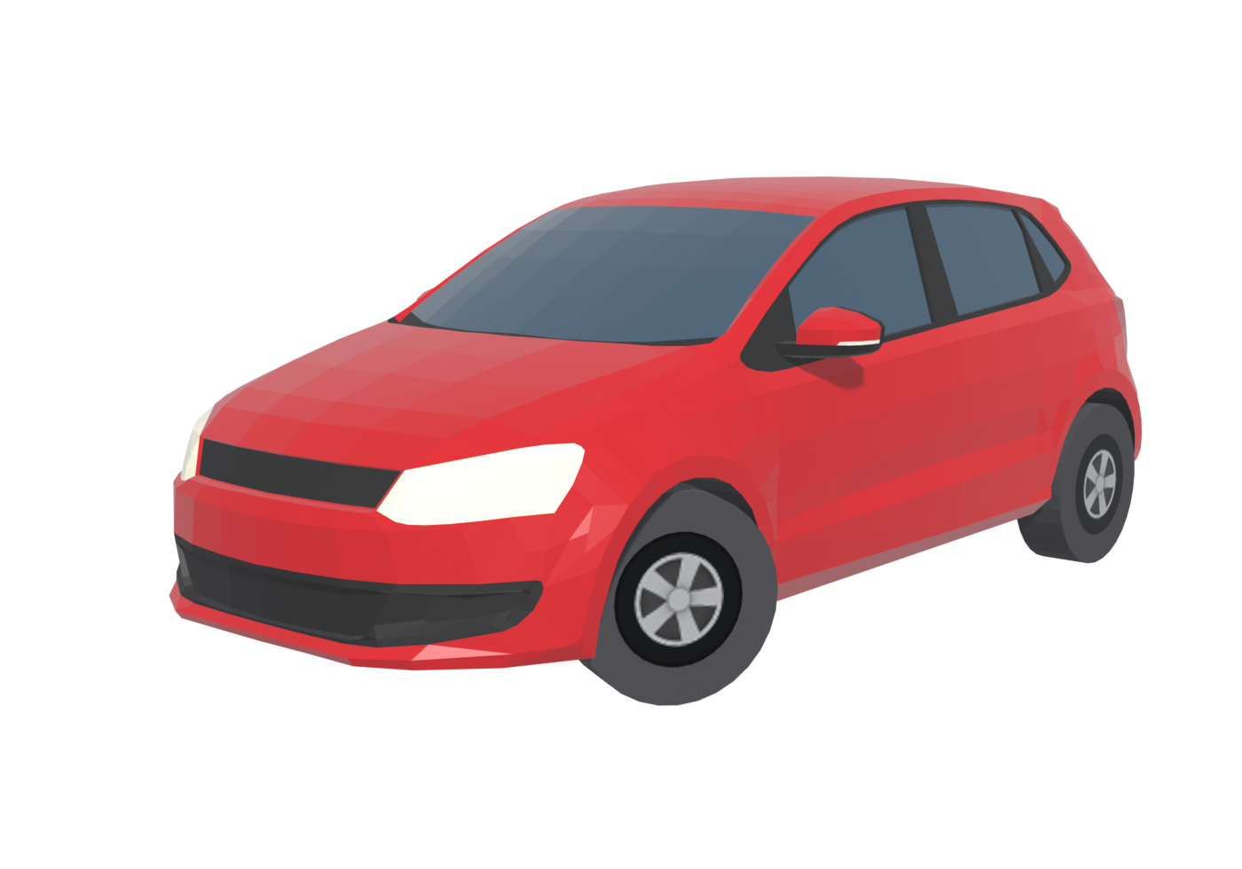 Low-poly supermini
